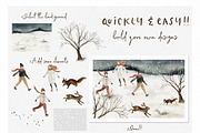 Fantastic Holiday-Winter collection, an Animal Illustration by Graphic Box (Thumbnail 2 of 13)