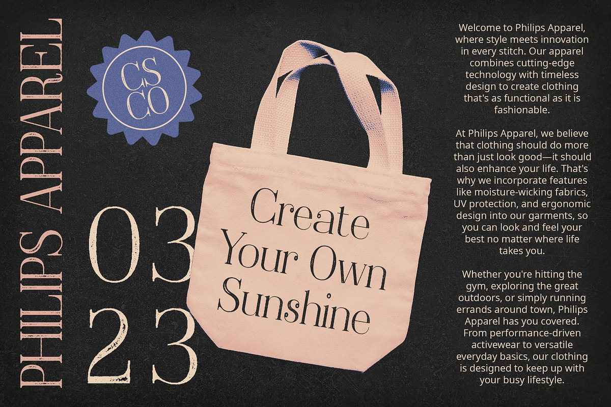 Delcy Vintage, a Serif Font by Craft Supply Co. (Photo 2 of 8)