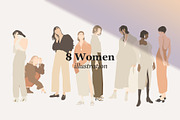 Pretty Women PRINTS, a Person Illustration by NKTN (Thumbnail 15 of 16)