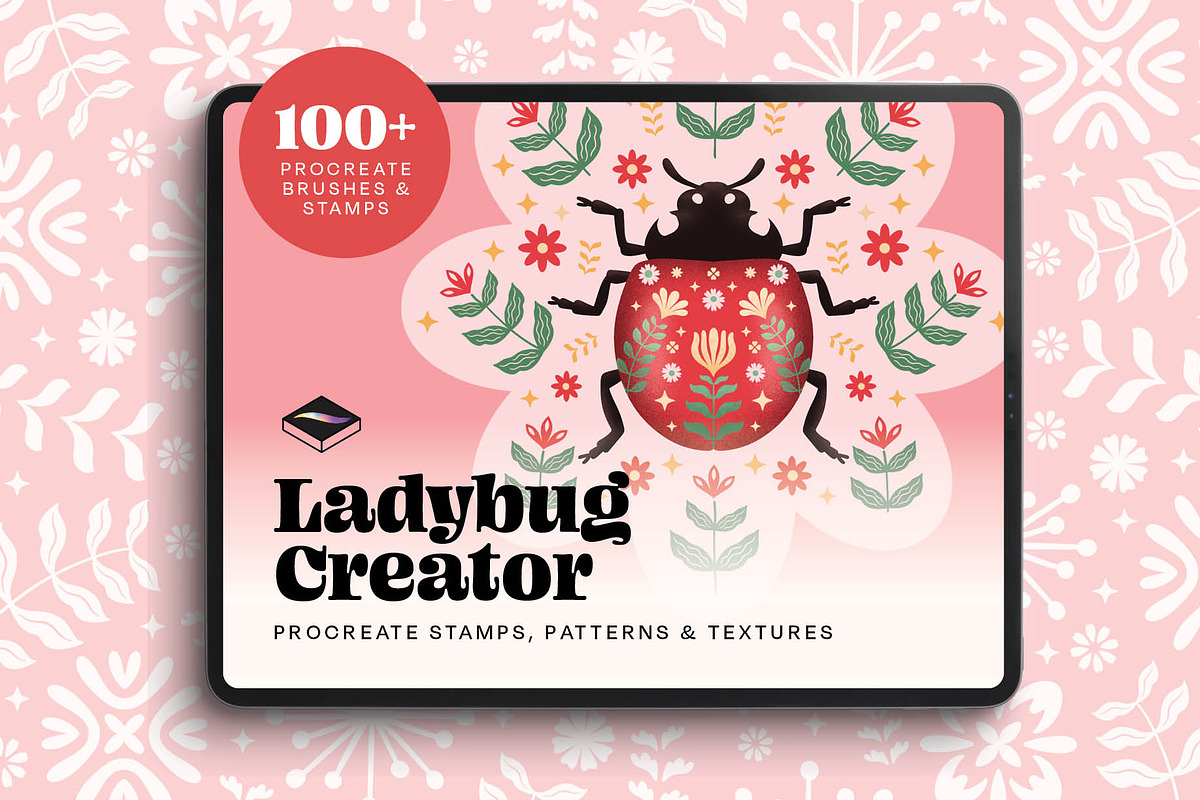 Ladybug Creator for Procreate, a Brush Add-On by Pencil Twist (Photo 1 of 10)