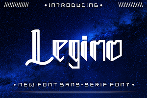 Legino Font