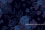 Bedtime florals. Midnight Patterns, a Pattern Graphic by PaperJamLab (Thumbnail 7 of 13)