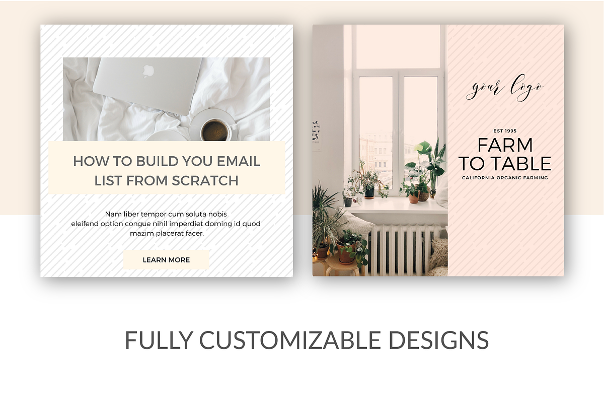 30 Instagram Canva DIY Templates, a Social Media Template by Just Arpi Design Agency (Photo 3 of 6)