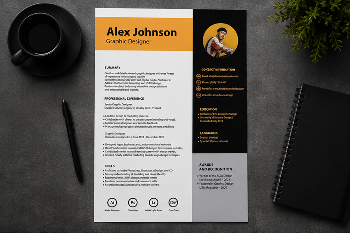 MODERN RESUME TEMPLATE (R18), a Resume Template by dulchaer29 (Photo 3 of 4)