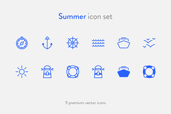 Summer Icons