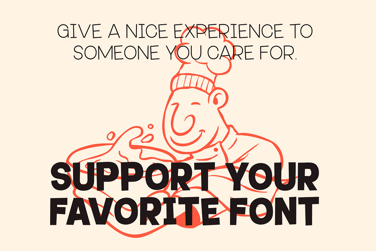 Souprice - Retro Playful Typeface, a Handwritten Font by Graptail (Photo 18 of 18)