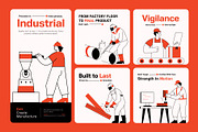 Industrial Illustrations Art, a Person Illustration by Vectors Market (Thumbnail 3 of 10)