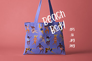 Beach body, a Person Illustration by land art (Thumbnail 2 of 6)