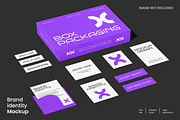 Brand identity Mockup, a Merchandise Mockup by Unerispace (Thumbnail 1 of 2)