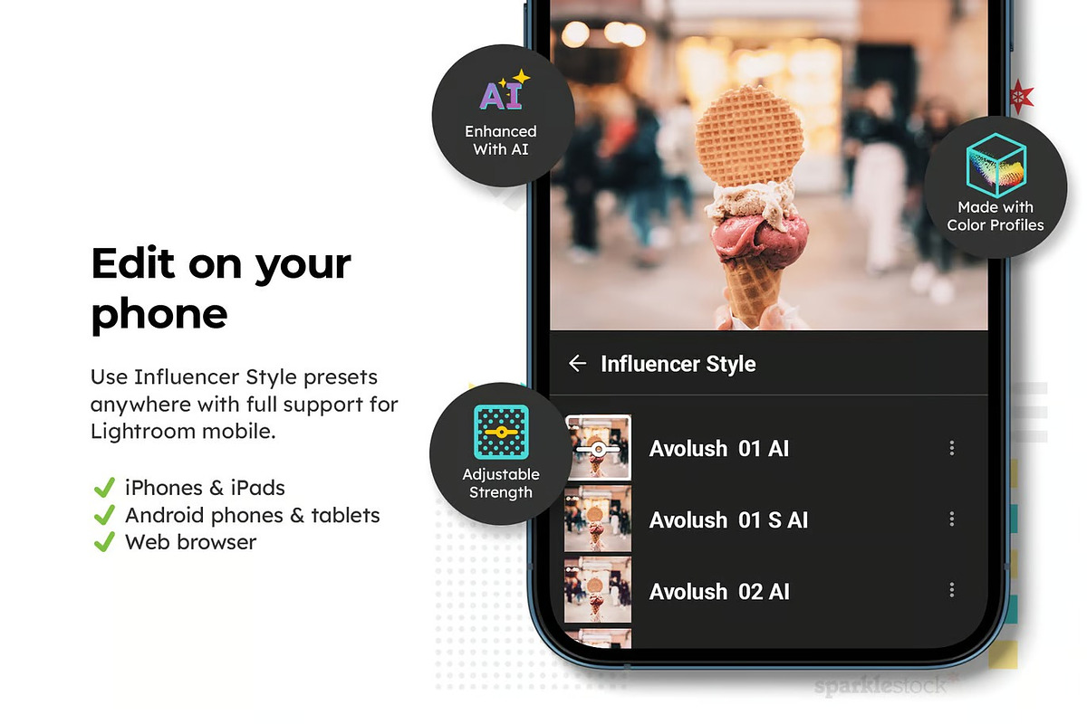 20 Influencer Style Lightroom Preset, a Preset Add-On by skybluecreative (Photo 6 of 13)