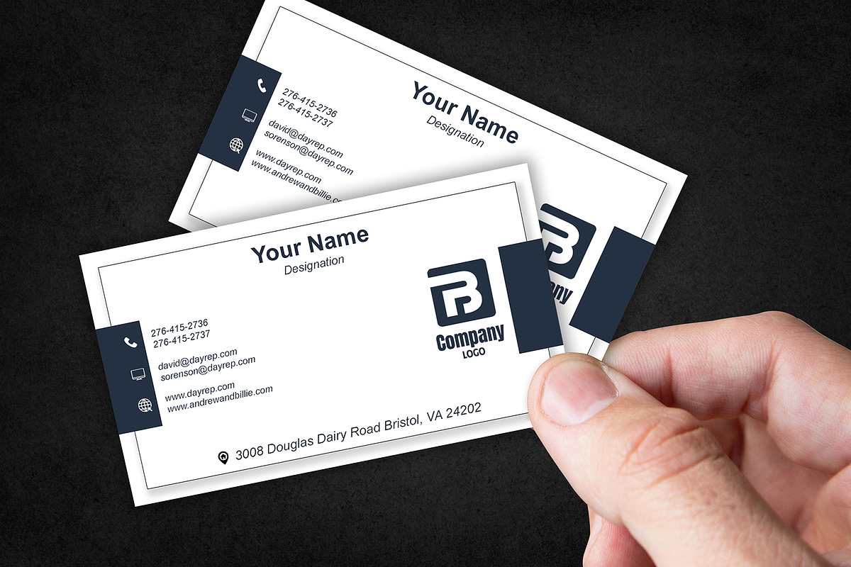 Minimal Business Card for Corporate preview 4
