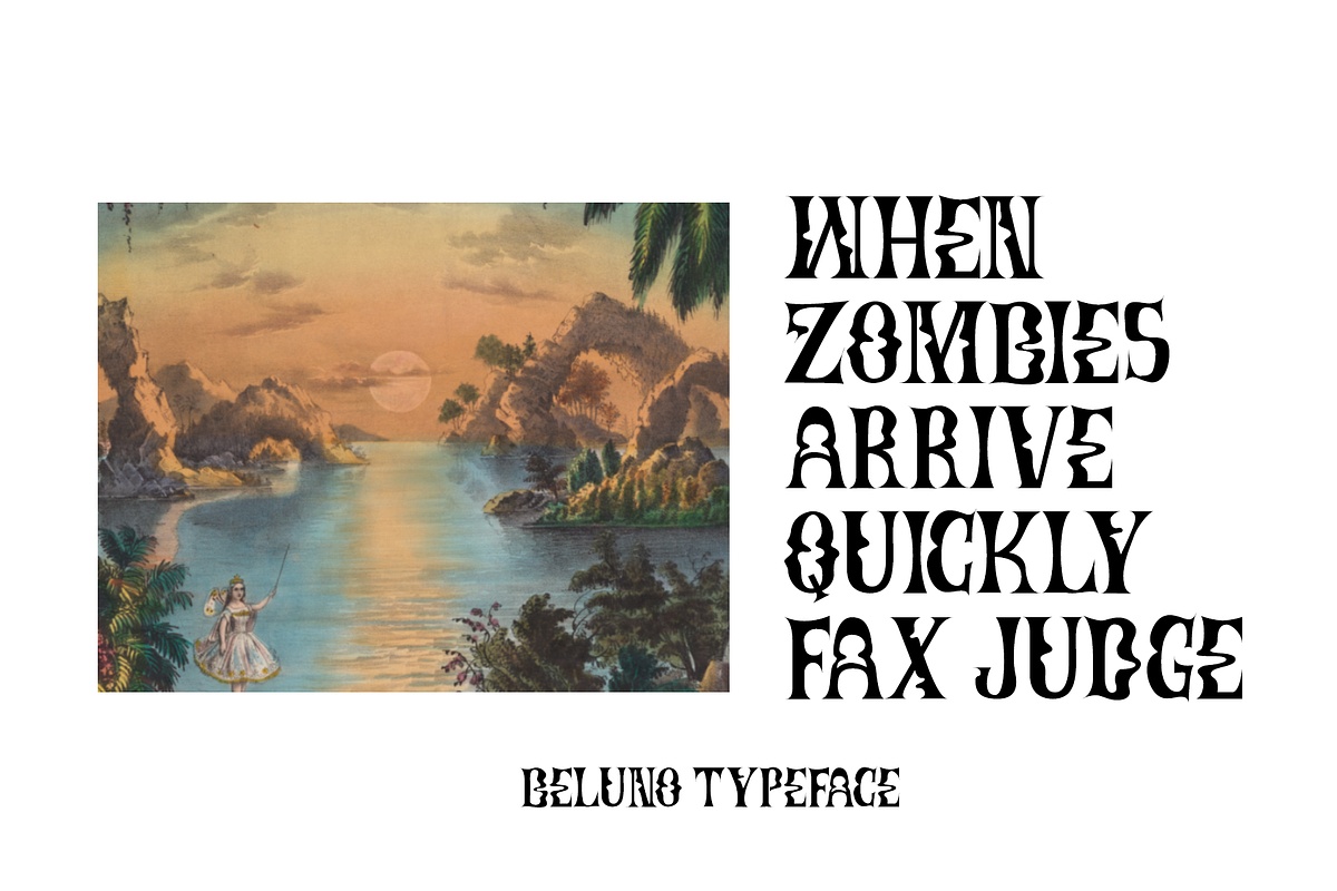 Beluno Groovy Font, a Font by Authentic Studio (Photo 6 of 7)