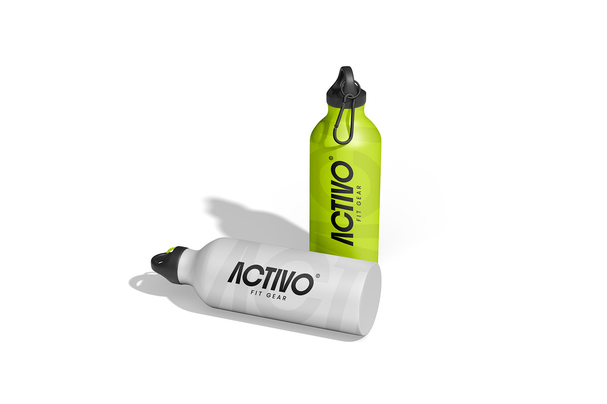 Sport Bottle Mockup, a Merchandise Mockup by SLAB! Design (Photo 4 of 7)