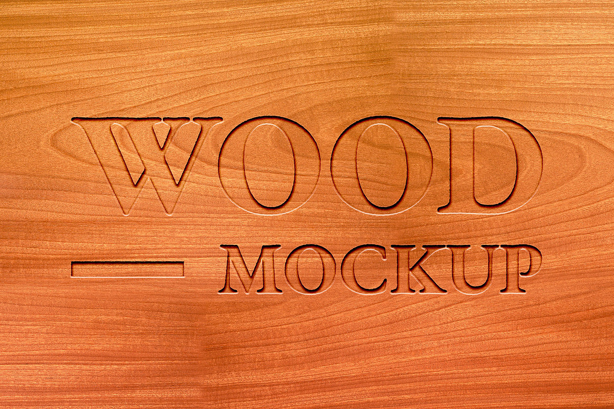 Word With Wooden Text & Shape Effect, an Action Add-On by MRI STUDIO (Photo 14 of 14)
