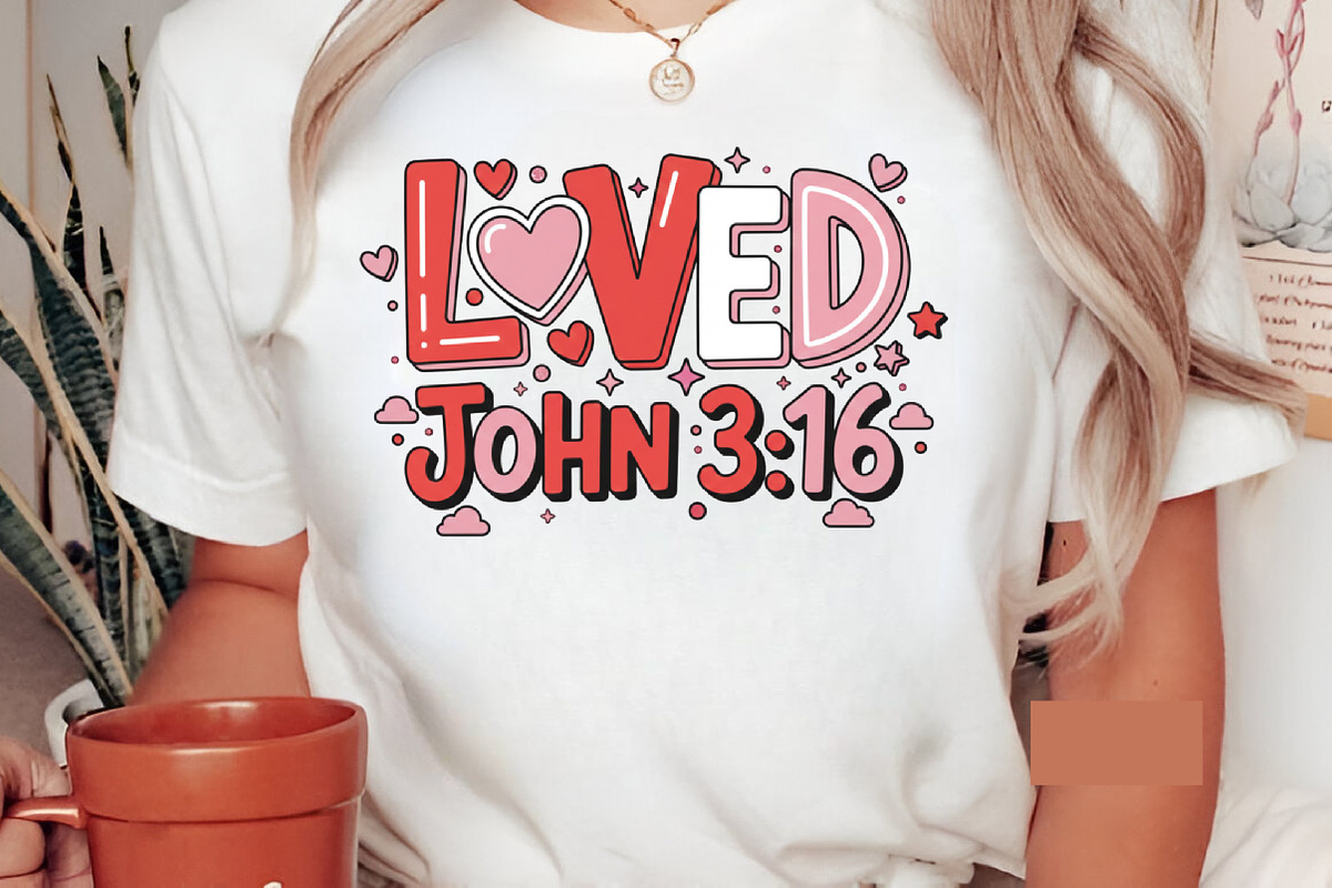 Loved John 316 Png,Christian, an Illustration by Designking (Photo 6 of 6)