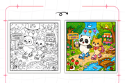 Bold and Easy Cozy Sunday Coloring, a Decorative Illustration by Design Station (Thumbnail 7 of 8)