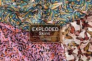 Exploded Skins  Collection, a Pattern Graphic by MSNTY STUDIOX (Thumbnail 1 of 27)
