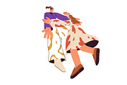 People meeting set. Reunion concept, a Person Illustration by Good Studio (Thumbnail 10 of 20)