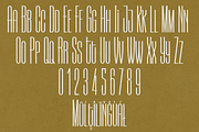 Sito Neran - Condensed Font, a Sans Serif Font by NDNL Studio (Thumbnail 7 of 9)