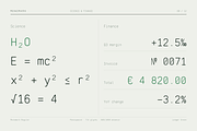 Monomark - Professional Monospace, a Sans Serif Font by HipFonts (Thumbnail 3 of 17)