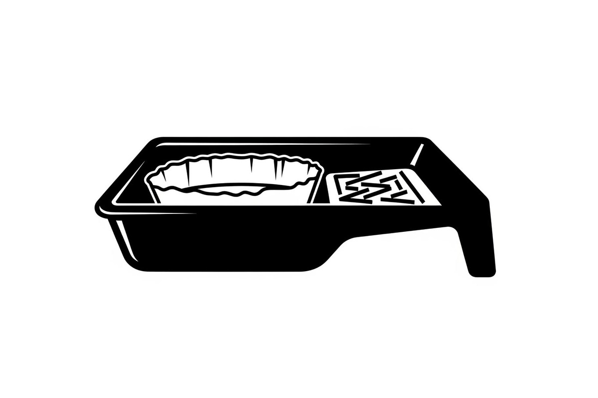 Paint Roller Tray Icon Silhouette, an Icon by hafijul (Photo 7 of 10)