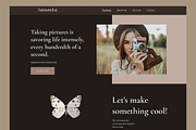 Wix Website Template Photographer, a Wix Template by Wixify Studio (Thumbnail 2 of 12)