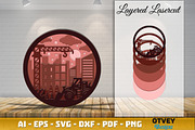 Construction Scene Layered Lasercut, a Graphic by OTVEY DESIGN (Thumbnail 7 of 7)