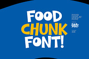 Bore Chunk - Food Font, a Handwritten Font by Ideal Eksis (Thumbnail 2 of 10)