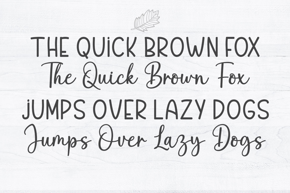 Farmhouse Handwritten - Font Duo, a Script Font by Rotterlab Studio (Photo 5 of 12)