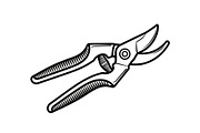 50 Professional Garden Shears Vector, an Illustration by hafijul (Thumbnail 2 of 51)