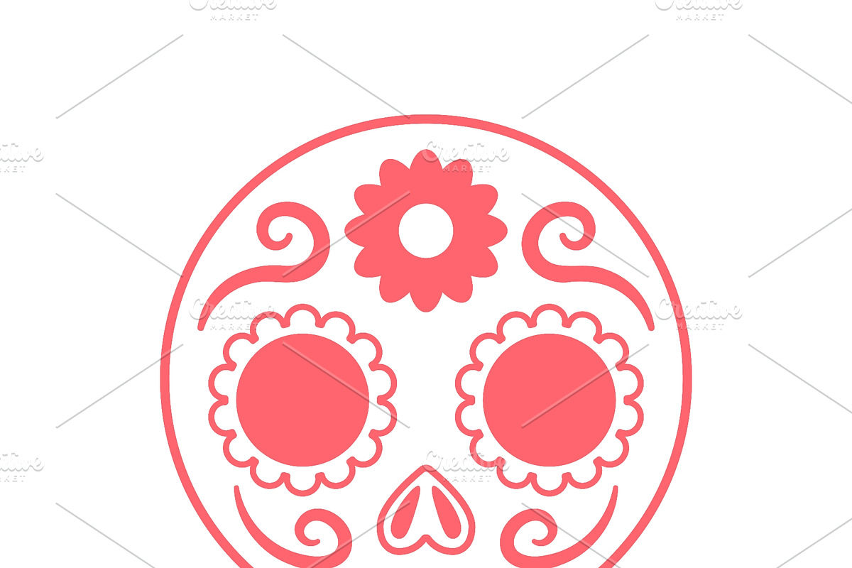 Day of the Dead illustration, a Seasonal Illustration by sceptical cactus