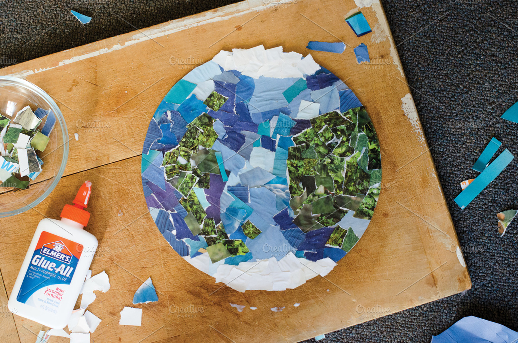 Earth Recycled Craft, a School & Education Photo by satakieli