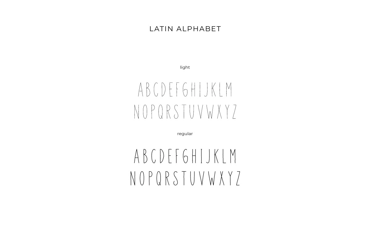 Bruschetta font, a Sans Serif Font by Alice_Evans (Photo 3 of 12)