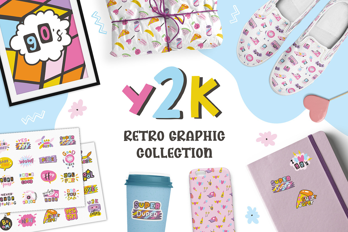 Y2K. Retro graphic collection, a Graphic by Murvin (Photo 1 of 11)