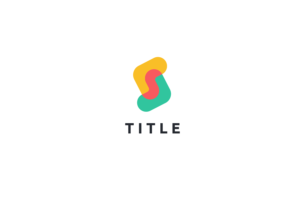 S Fun Blend Logo, a Branding & Logo Template by baqoos