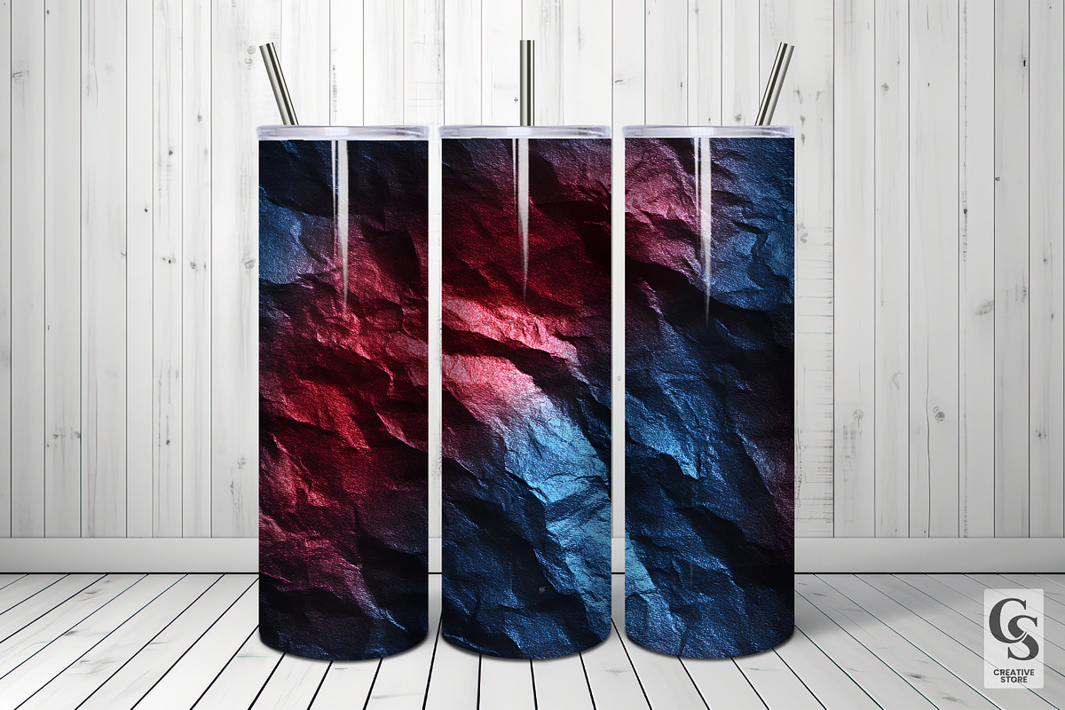 Red Blue Foil Texture Background, a Texture Graphic by Creative Store (Photo 5 of 5)