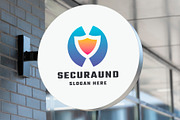 Secure Shield Araund Logo, a Branding & Logo Template by Design_Planet (Thumbnail 3 of 4)