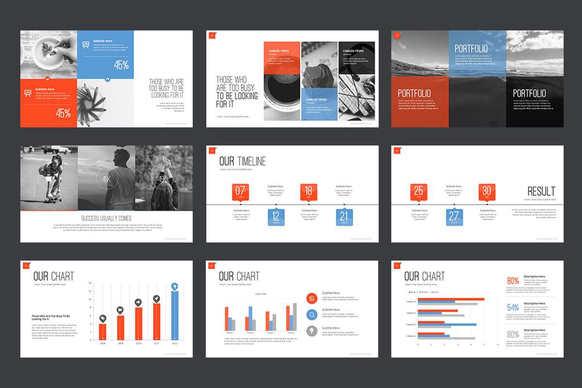 Business Creative Keynote, a Presentation Template by Stock Shape (Photo 6 of 9)