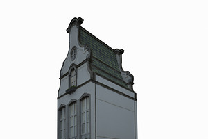 Building Facade 182 Low Poly