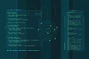 HUD Pro Infographic Elements, an Object Graphic by ConceptCafe (Thumbnail 16 of 30)