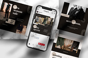 Fashion Instagram Canva Template, a Social Media Template by Boinah Studio (Thumbnail 5 of 6)
