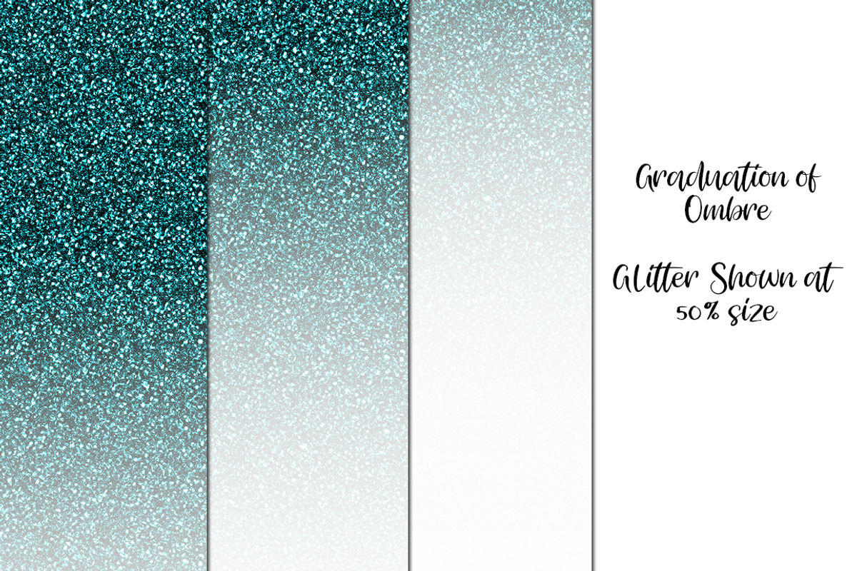Glitter Ombre Paper Textures Bundle, a Texture Graphic by Karen J (Photo 2 of 2)