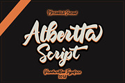Albertta Black Friday, a Script Font by MissinkLab Studio (Thumbnail 1 of 10)