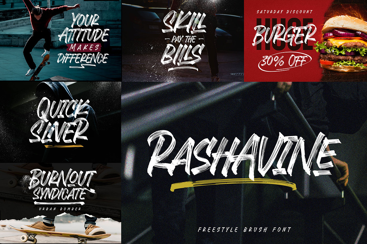 Freestyle Brush Font Bundle, a Handwritten Font by Arterfak Project (Photo 12 of 15)