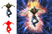 Thunder Burst Photoshop Action, an Action Add-On by MRI STUDIO (Thumbnail 3 of 11)