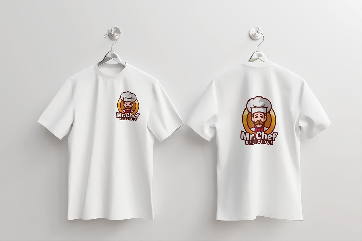 Mr.Chef Mascot Logo Design, a Branding & Logo Template by Artnivora.Std (Photo 3 of 3)