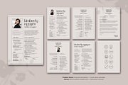 5 Elegant Resumes & 1 Cover letter, a Resume Template by TEAM RONDI (Thumbnail 1 of 6)
