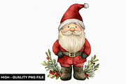 Christmas Gnome Clipart Bundle, an Illustration by crative8112 (Thumbnail 6 of 10)