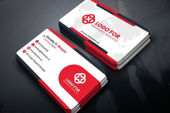 Quick Editable Business Card PSD preview 5