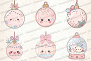 Pastel Kawaii Christmas Ornament, an Illustration by DreamCafeArt (Thumbnail 5 of 7)